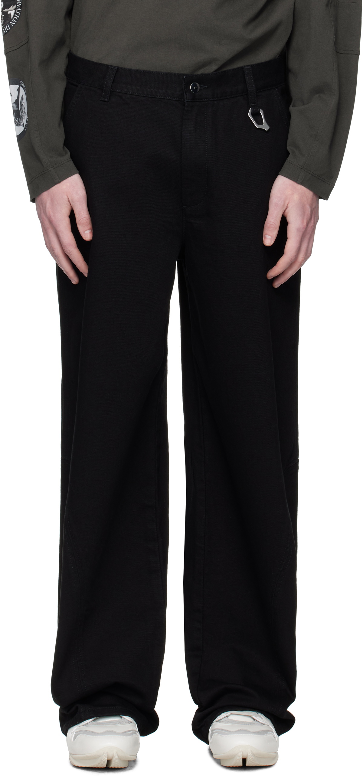 HELIOT EMIL Black Basalt Jeans
