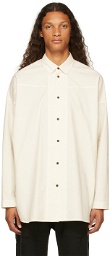 Jan-Jan Van Essche Off-White Poplin #85 Shirt