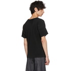 Homme Plisse Issey Miyake Black Pleated T-Shirt