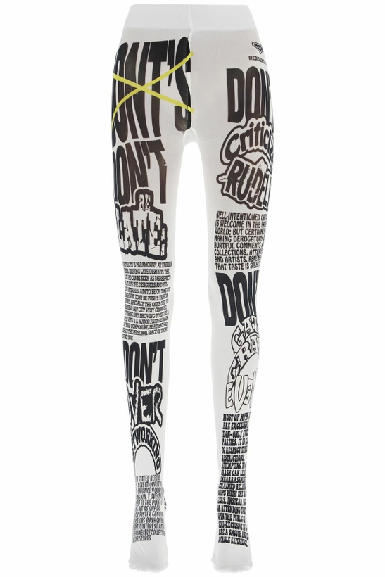 Photo: TYT printed tights tyt x White