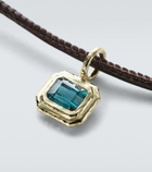 Octavia Elizabeth 18kt gold necklace with tourmaline