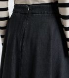 'S Max Mara Denim midi skirt
