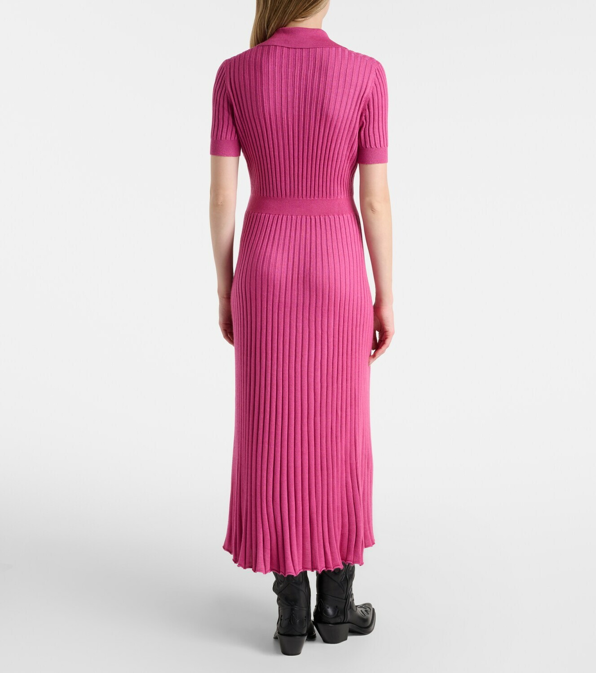 Gabriela Hearst Amor cashmere and silk midi dress