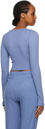 Alo Blue Show Stopper Top
