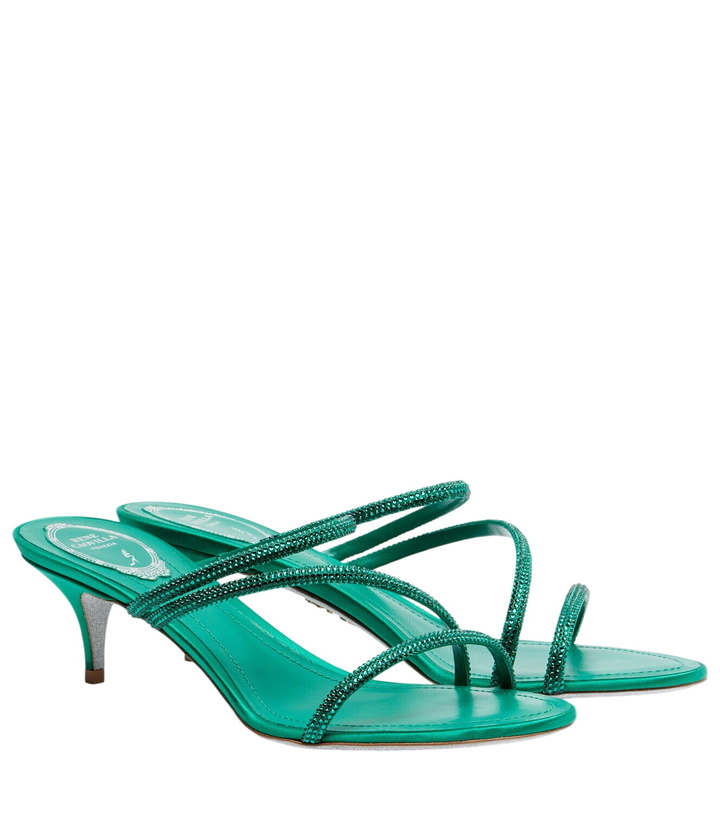 Photo: Rene Caovilla Crystal-embellished sandals