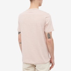 YMC Men's Wild Ones Striped T-Shirt in Stone/Pink