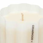 Fazeek Wave Candle in Cedarwood/Saffron