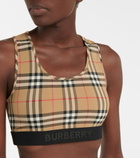 Burberry - Vintage Check sports bra