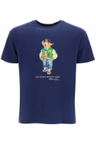 POLO RALPH LAUREN classic fit t-shirt with polo bear print Blue