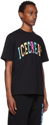 ICECREAM Black College T-Shirt