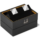 Dunhill - Engraved Rhodium-Plated Cufflinks - Silver