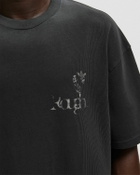 Rough. BOTANIC T-SHIRT Black Mens Shortsleefe
