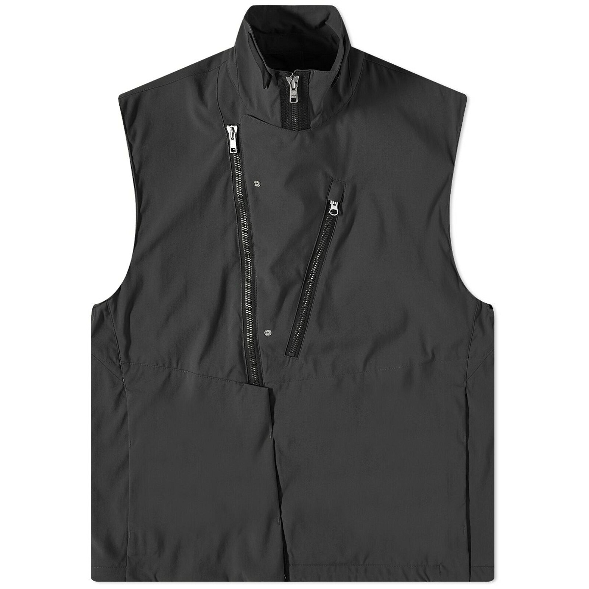 Photo: Acronym Men's Nylon Stretch Rider Vest in Black