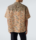 Valentino Printed silk bowling shirt