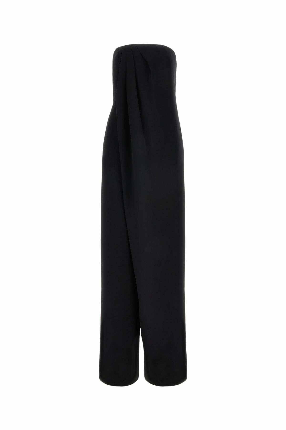 オールインワン・サロペット Max Mara Black stretch wool Mincio jumpsuit Max Mara Pianoforte Black Stretch Wool Mincio Jumpsuit – LOZURI®