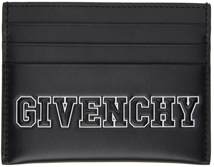 Photo: Givenchy Black 2X3 CC Card Holder