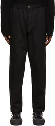 Yohji Yamamoto Black Denim Scandal Trousers