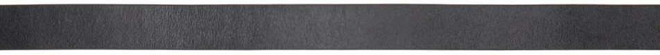 AURALEE Black Leather Belt