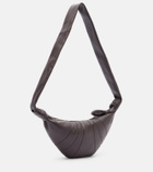 Lemaire Croissant Large leather bag