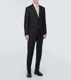 Zegna Wool and mohair canvas suit