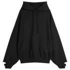 Cole Buxton Men's Distressed Pocket Hoodie in Black