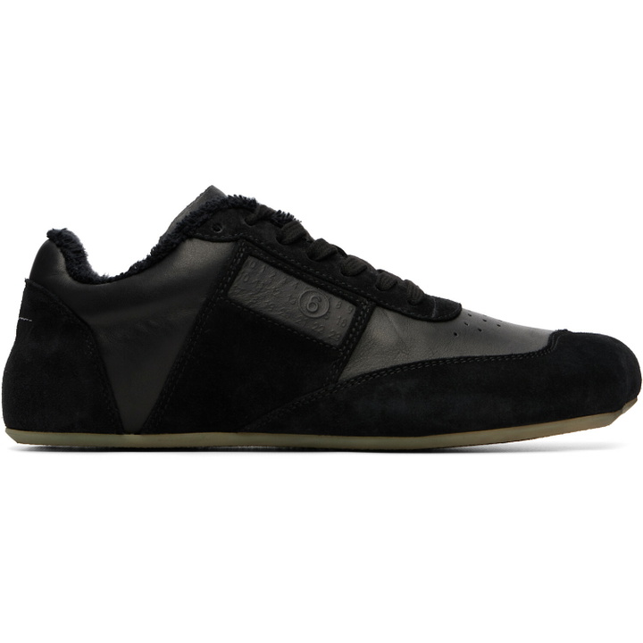 Photo: MM6 Maison Margiela Black Anatomic Sneakers