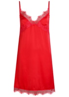 Simone PÉRÈLE Satin Secrets Lace-trim Satin Mini Night Dress Pink