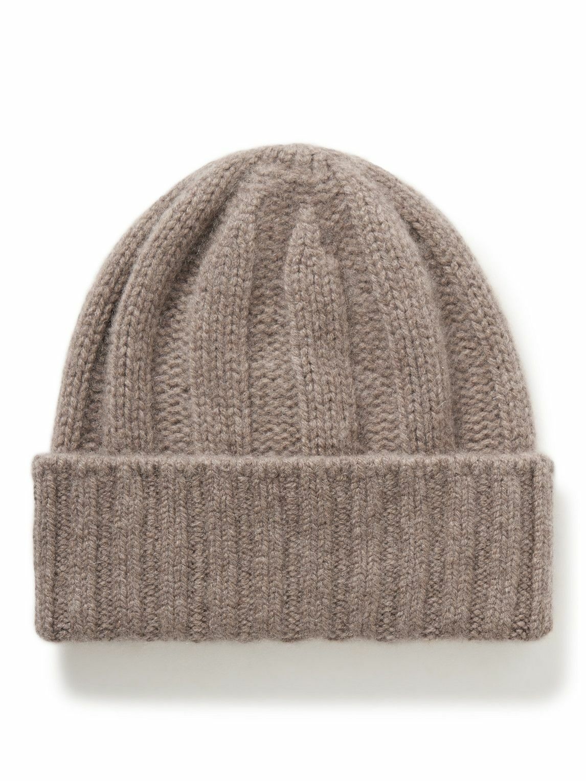 Photo: Beams Plus - Ribbed Cashmere Beanie