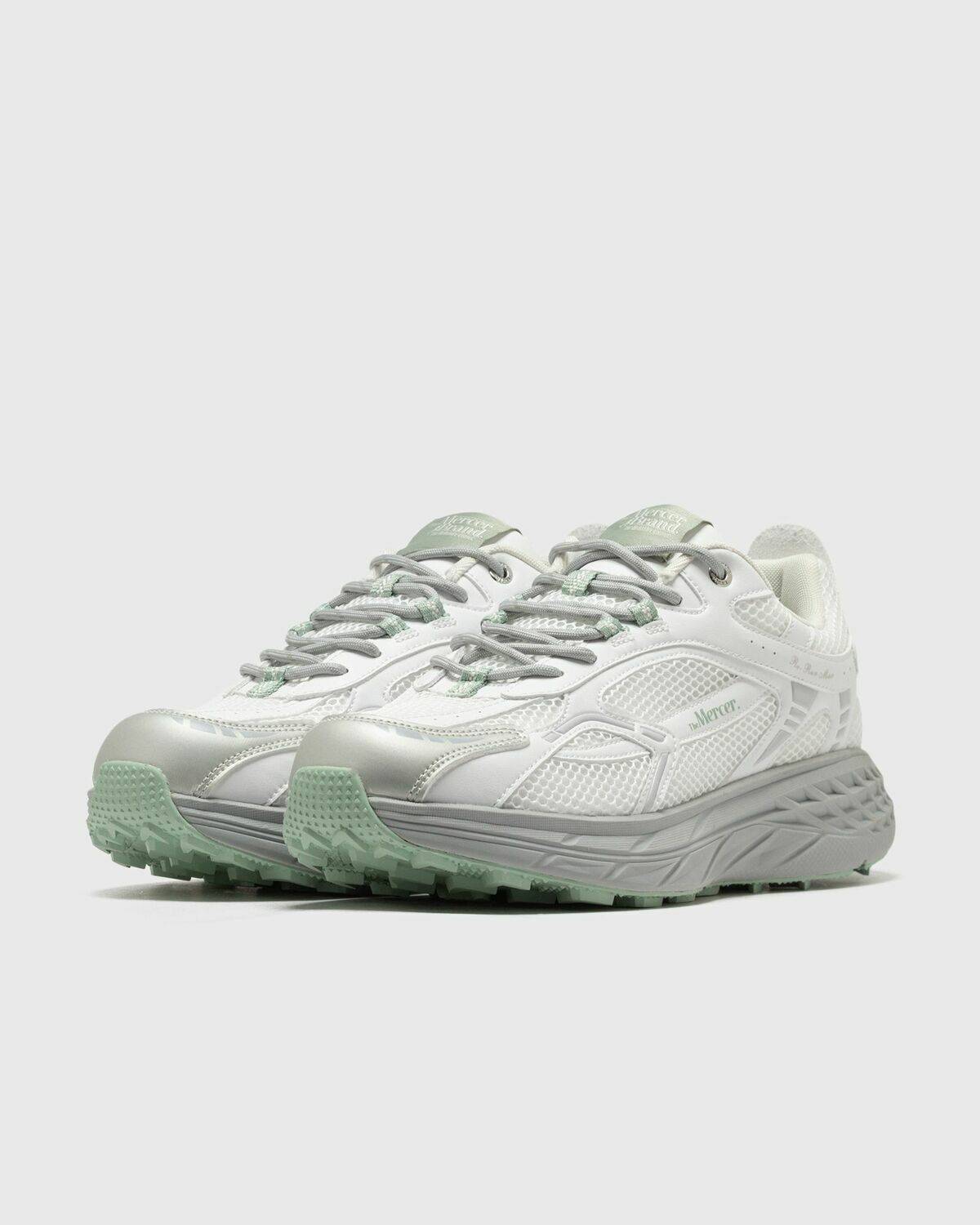Mercer The Re-Run Max Grape White Mens Lowtop