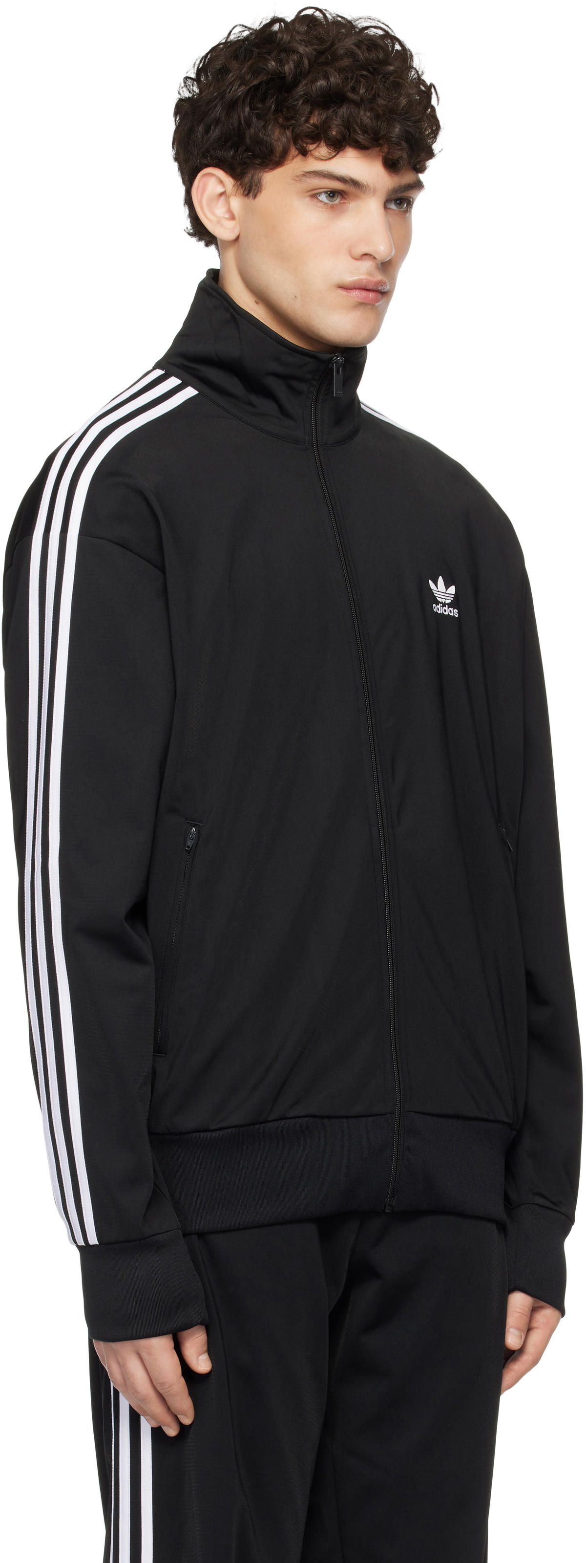 adidas Originals Black Adicolor Classics Firebird Track Jacket