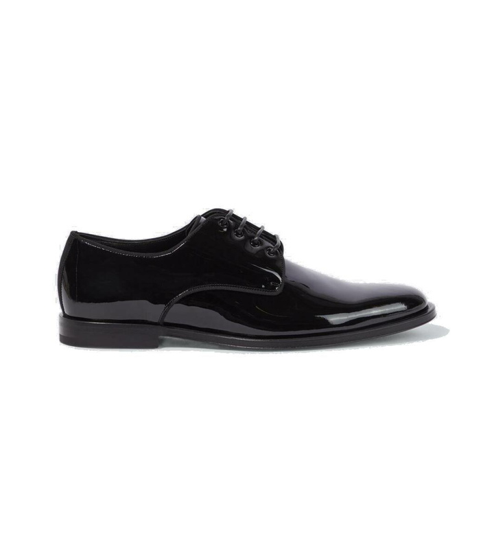 Photo: Dolce&Gabbana Patent leather Oxford shoes