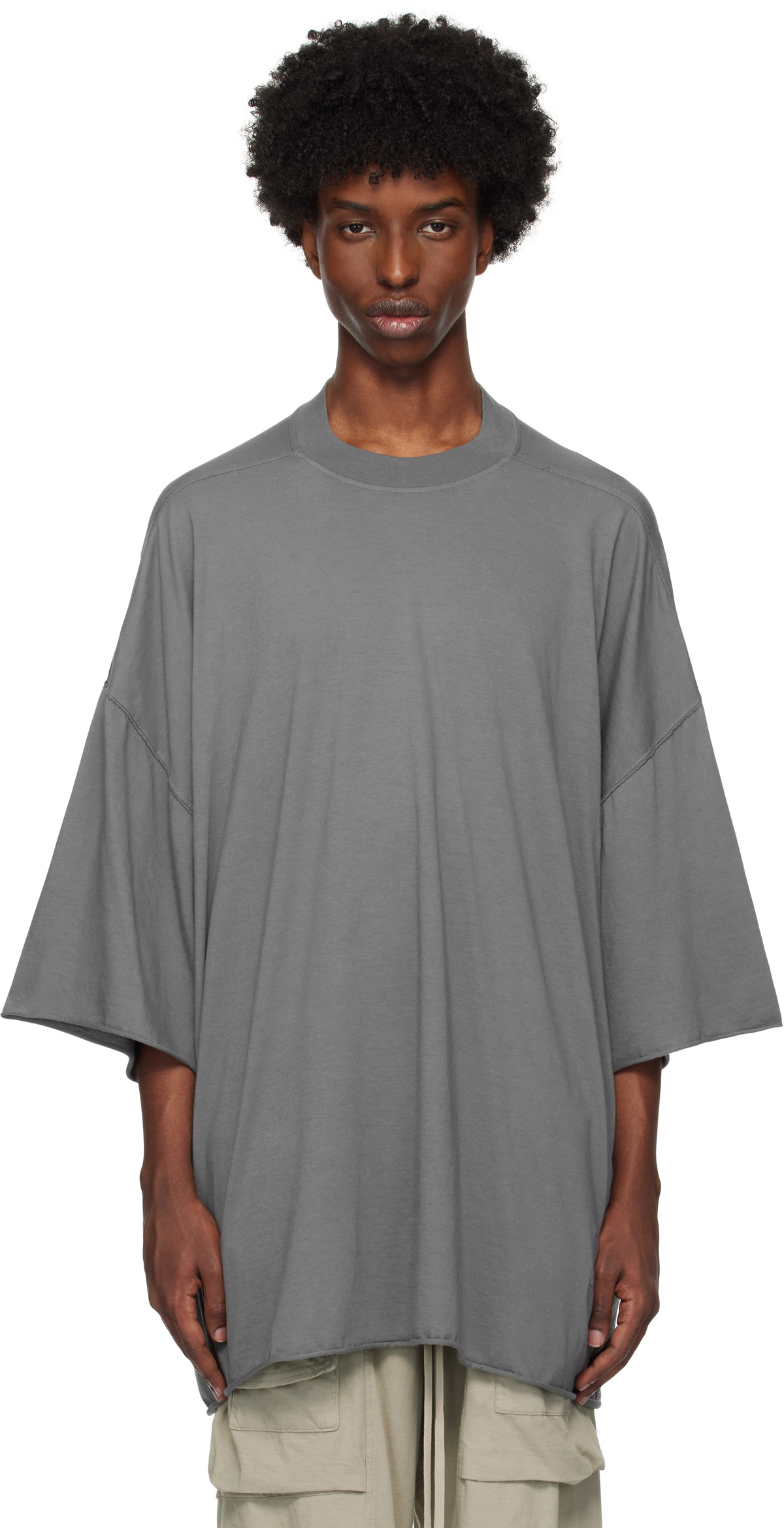 Rick Owens DRKSHDW Gray Porterville Tommy T-shirt Rick Owens Rick Owens DRKSHDW Gray Porterville Tommy T-shirt Rick Owens