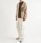 Satta - Mikah Shell-Trimmed Fleece Jacket - Neutrals