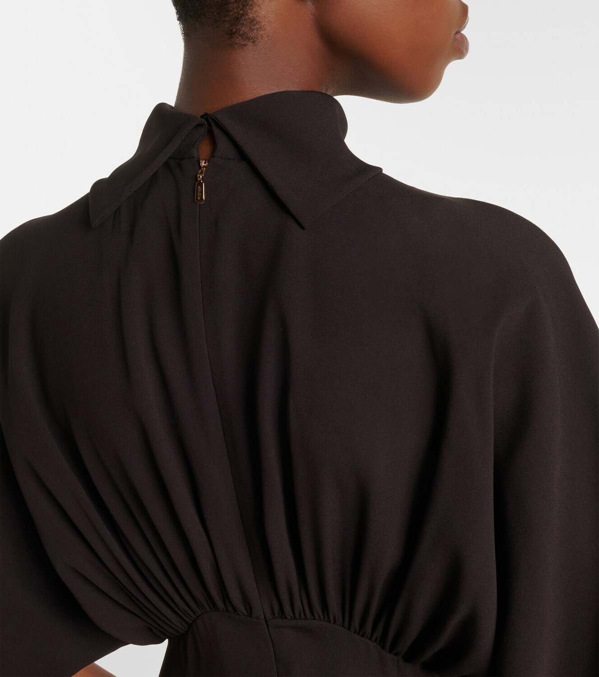 Agnona Gathered midi dress