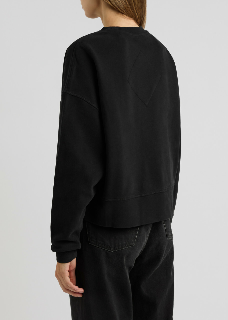 Canada Goose Muskoka Logo Cotton Sweatshirt Black