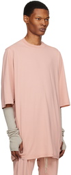 Rick Owens DRKSHDW Pink Oversized T-Shirt