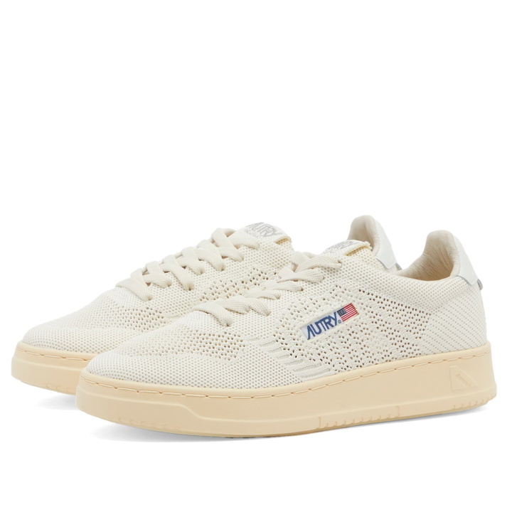 Photo: Autry Women's Easeknit Low Sneakers in White