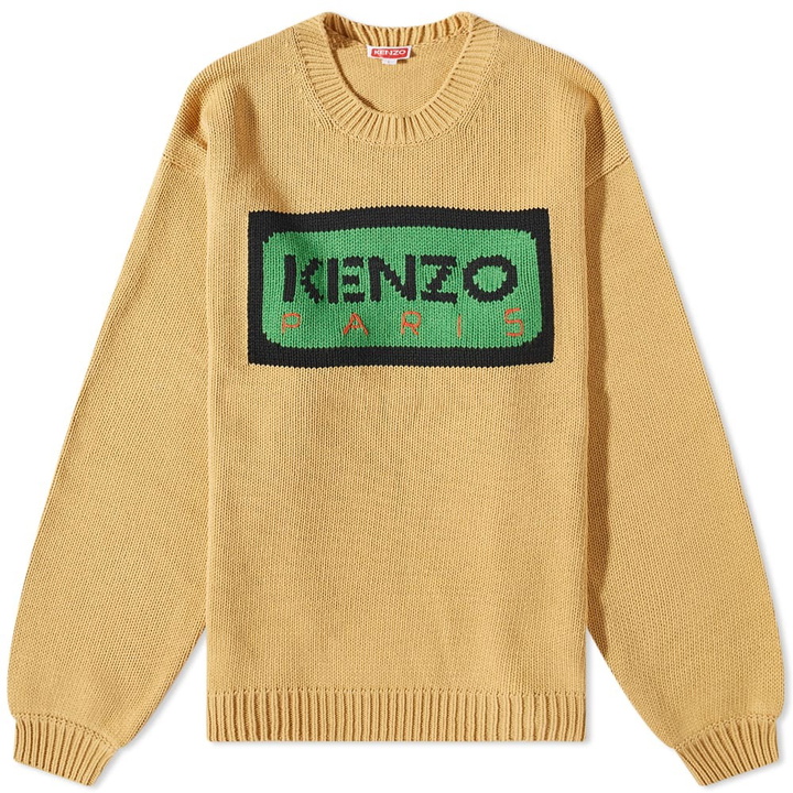 Photo: Kenzo Paris Men's Paris Logo Jumper in Beige