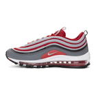 Nike Red and Grey Air Max 97 Sneakers