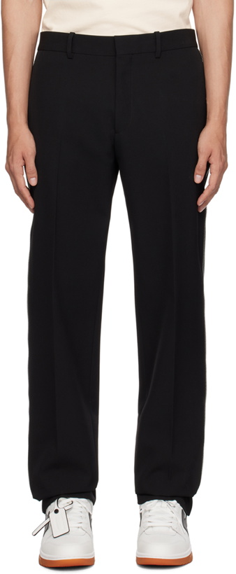 Photo: Off-White Black Zip Trousers