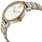 Movado BOLD Evolution 2.0 Quartz Silver Dial Unisex Watch 3601087