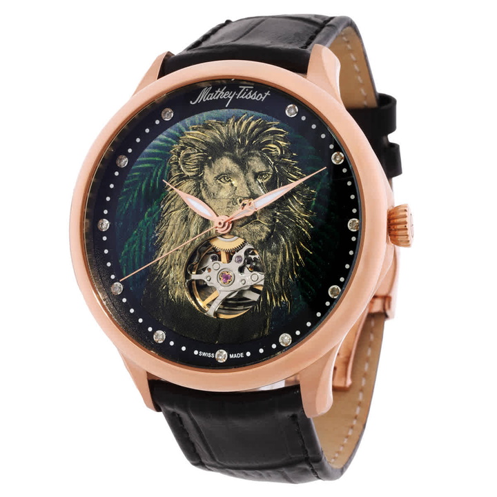 Photo: Mathey-Tissot Edmond Auto Handcrafted Multi-Color Dial Mens Watch MC1886PLIO