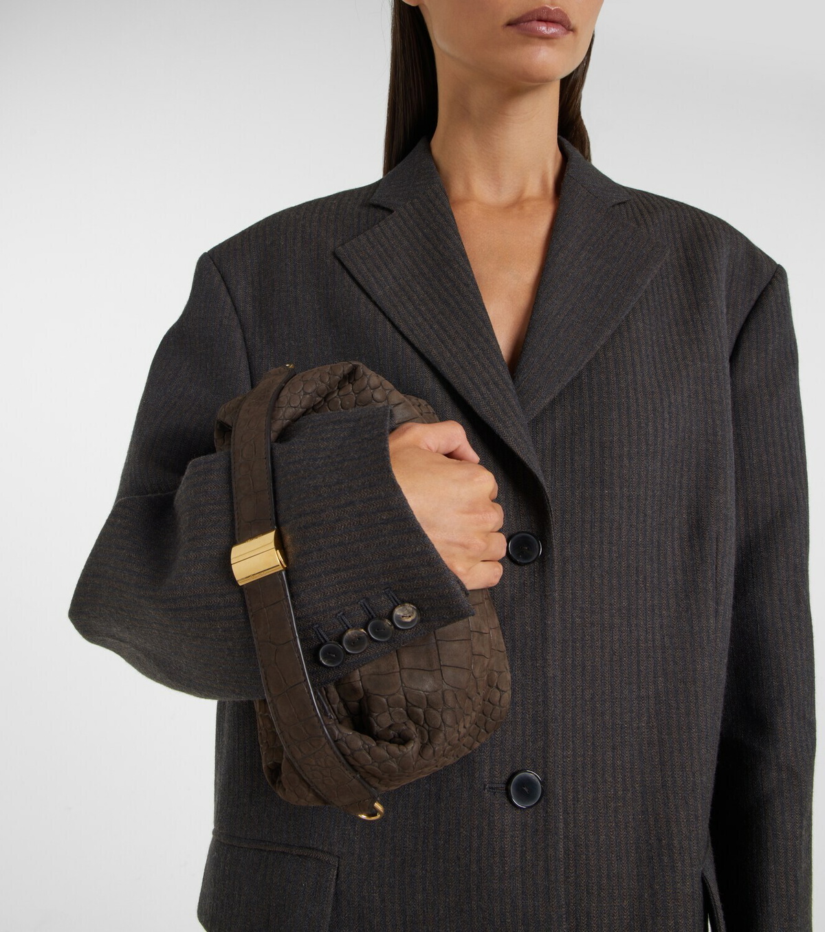 Calvin Klein Collection Andy Small leather shoulder bag