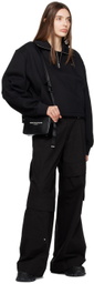 Wooyoungmi Black Carpenter Trousers