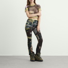 Ottolinger Women's Mesh Pants in Morph Camo