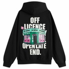 END. Open 'til Late Hoodie in Black