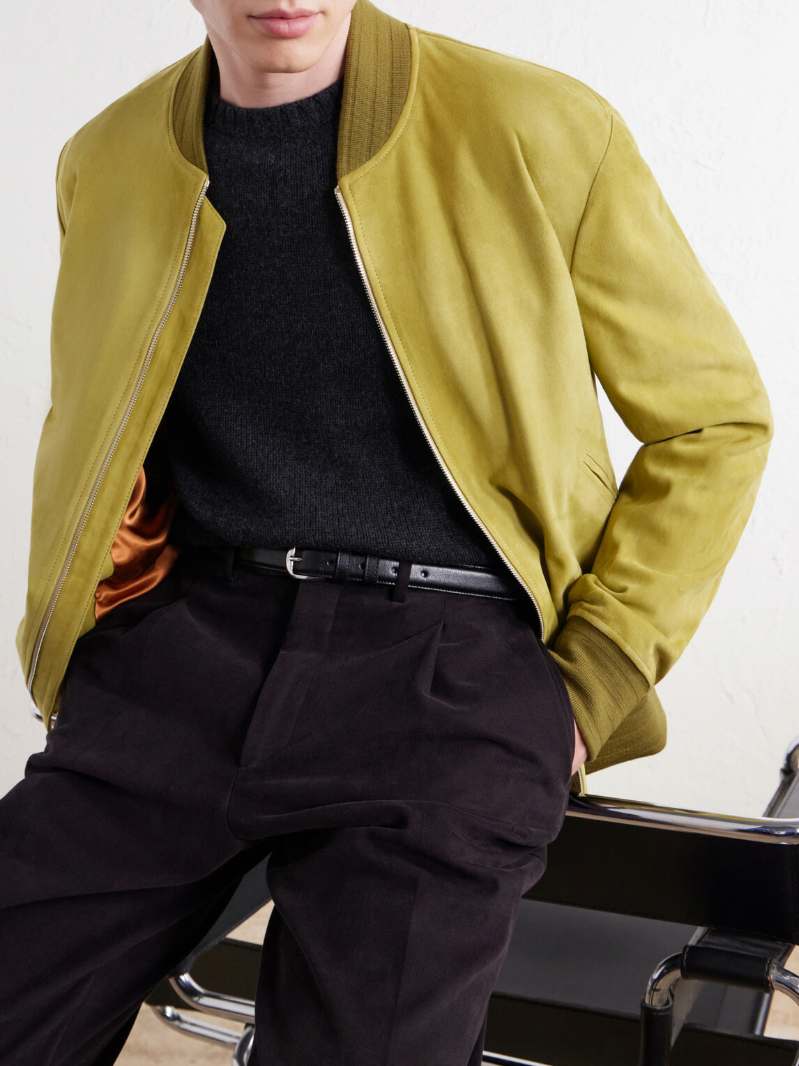 Anderson & Sheppard - Super Soft Cashmere Sweater - Gray