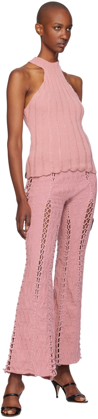 Isa Boulder Pink Louise Flare Lounge Pants