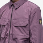 Belstaff Men's Staunton Overshirt in Dark Garnet