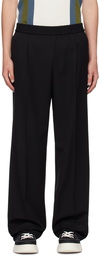 Hugo Black Elasticized Trousers